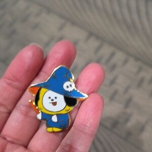 BTS Chimmy Gold Enamel Pin